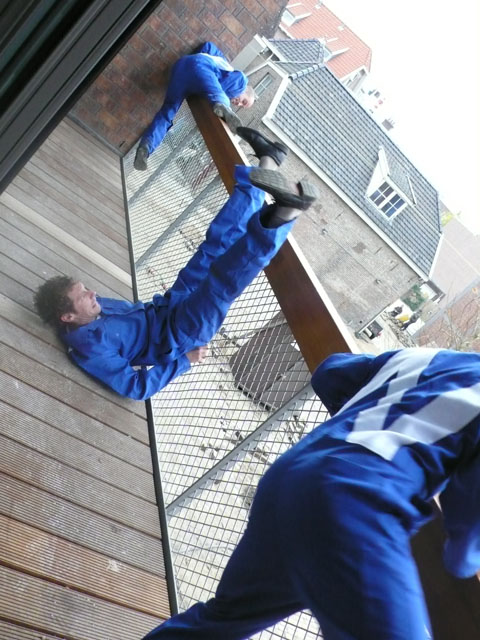 Danseressen in zeepbellenballet